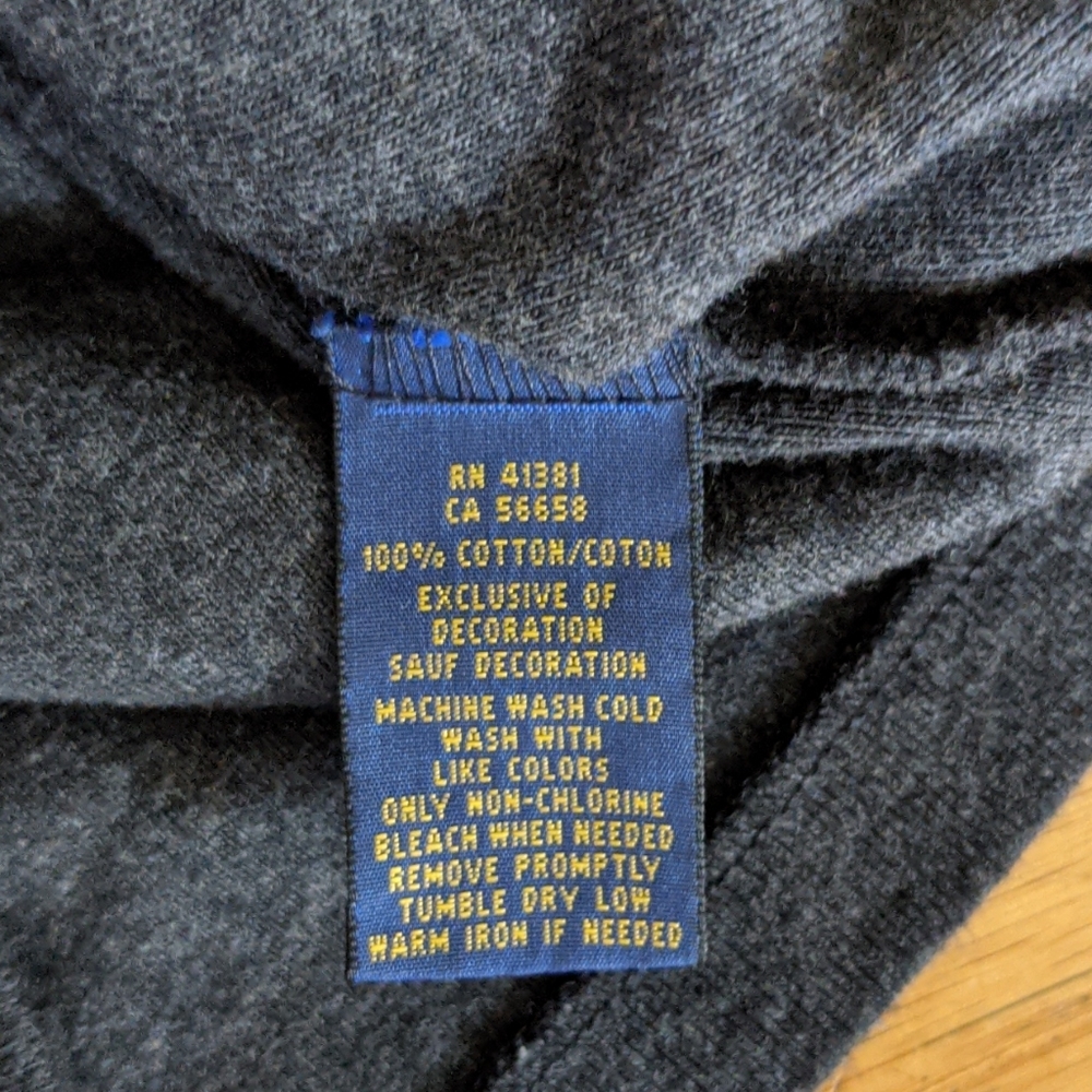 Polo by Ralph Lauren Pullover Top Medium - Picture 8 of 8
